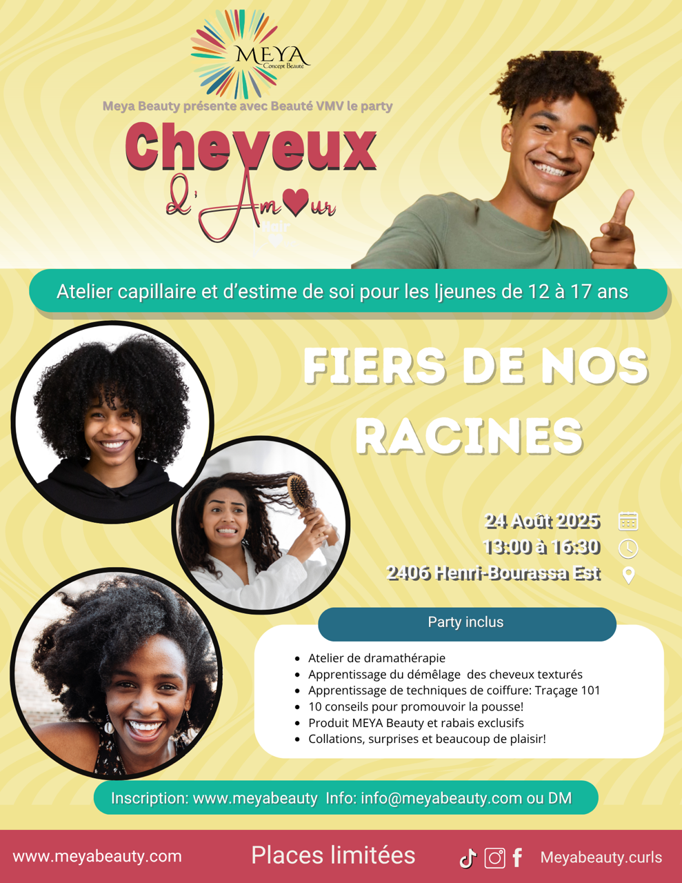 Cheveux d’Amour ADO : Fiers de nos racines 12-17 ans