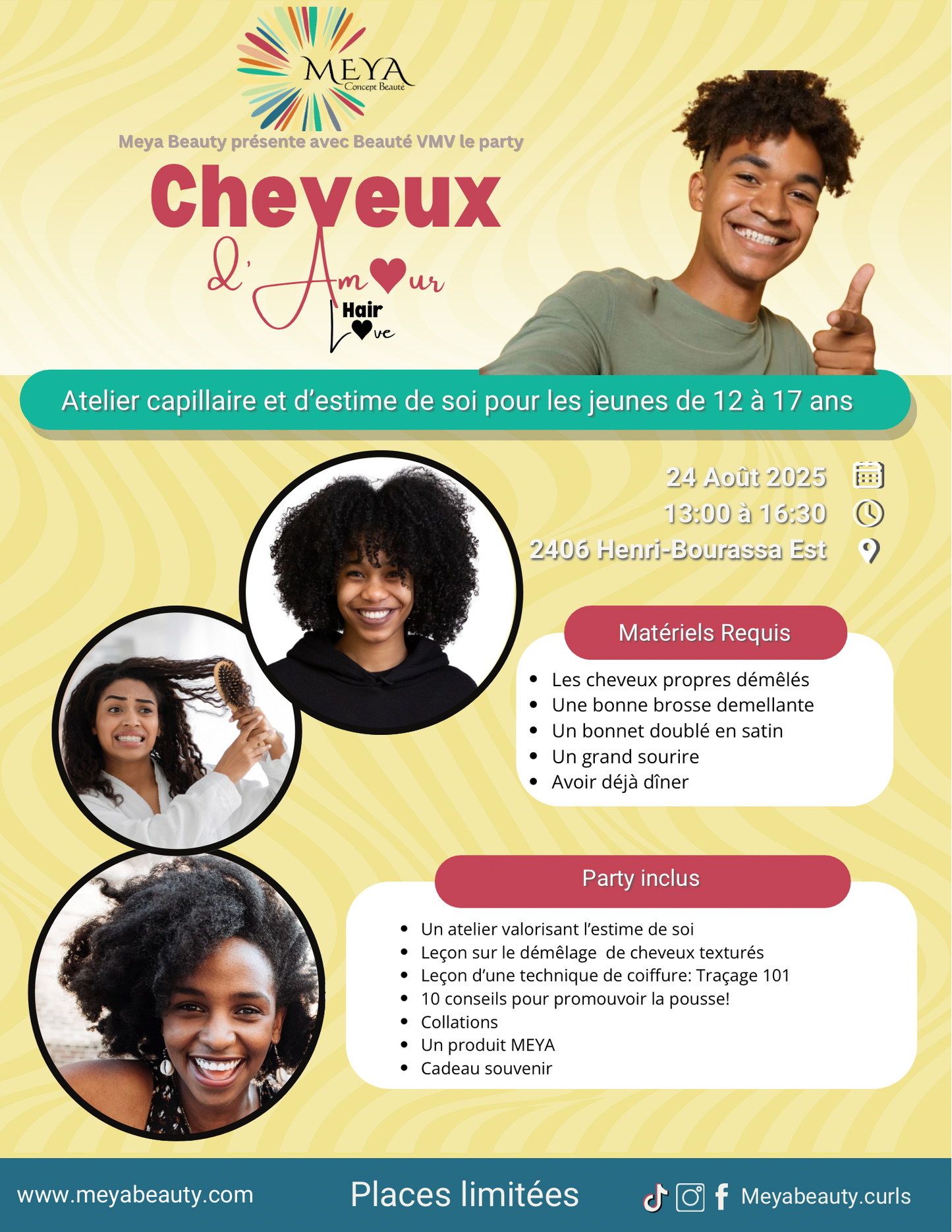 Cheveux d’Amour ADO : Fiers de nos racines 12-17 ans