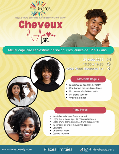 Cheveux d’Amour ADO : Fiers de nos racines 12-17 ans