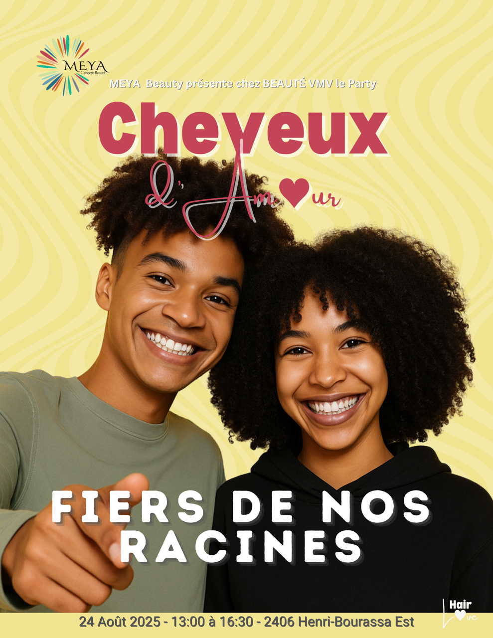 Cheveux d’Amour ADO : Fiers de nos racines 12-17 ans